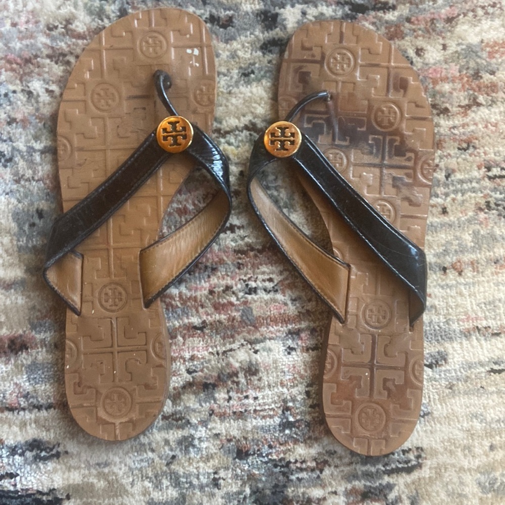 Tory Burch Flip Flops 9 (for resoling)